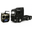 Caminhão Scania S540 6X4 Miniatura Realista de Controle Remoto + Carreta de Brinde