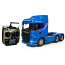 Caminhão Scania S540 6X4 Miniatura Realista de Controle Remoto + Carreta de Brinde