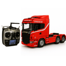 Caminhão Scania S540 6X4 Miniatura Realista de Controle Remoto + Carreta de Brinde