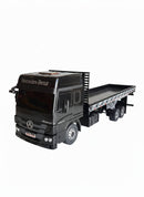 Miniatura Mercedes-Benz Atego 2429 Carroceria Preta (Escala 1/24)